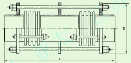 大拉杆横向型波纹膨胀节